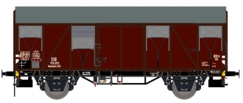 Exact-Train EX21002 - H0 - Gedeckter Güterwagen Gmmehs 60, DB, Ep. III